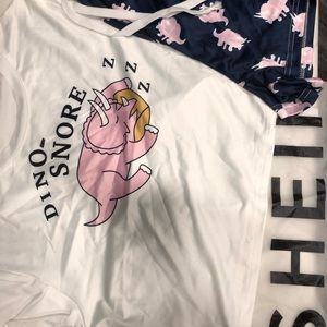 Shein pajama set